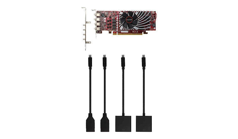 VisionTek AMD Radeon RX 550 Graphic Card - 4 GB GDDR5 - Full-height