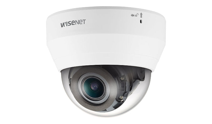 Hanwha Vision Wisenet Q QND-7012R 4MP Dome Camera 2.8mm IR Mic PoE