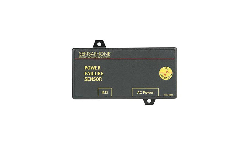 Sensaphone IMS External Power Failure Sensor for IMS-4000 Black IMS-4840E
