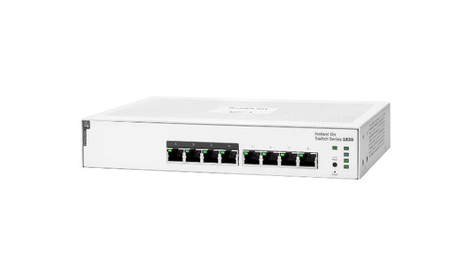 HPE Instant On 1830 JL811A 8G 4p Class 4 PoE 65W Smart Switch
