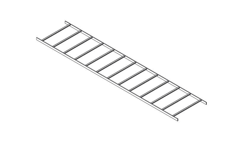 Vertiv GL-CR1210 GLC Universal Cable Runway Section 12 in Wide Steel