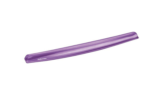 Fellowes Crystals Gel Keyboard Wrist Rest Purple 91437 1 Year