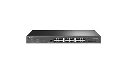 TP-Link TL-SG3428X JetStream 24-Port Gigabit L2+ Managed Switch, 4x 10G SFP+