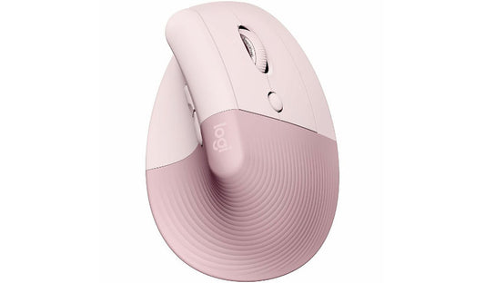 Logitech Lift Vertical Ergonomic Mouse Right Hand Rose 910-006472 1 Year