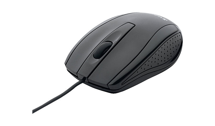 Verbatim 70733 Corded Optical Mouse USB Ergonomic Black 1 Year