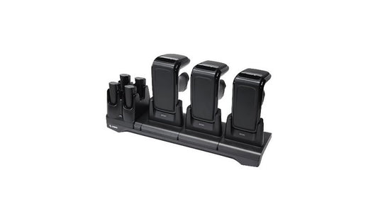 Zebra RFD40 Multi-Slot Cradle, 3 Sleds + 4 Batteries, CRD3S4T-RFD49-UNIV-CHG-1R