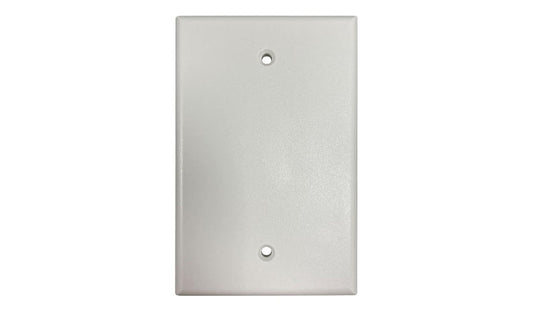 Eaton Tripp Lite Antibacterial Blank Wall Plate, Ivory Matte, TAA Compliant, N042AB-000-IVM