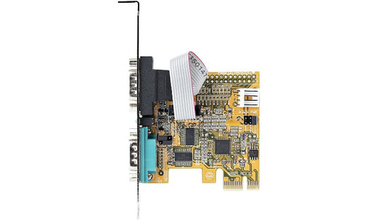 StarTech 21050-PC-SERIAL-CARD 2-Port RS232 DB9 PCIe Card, 16C1050, TAA