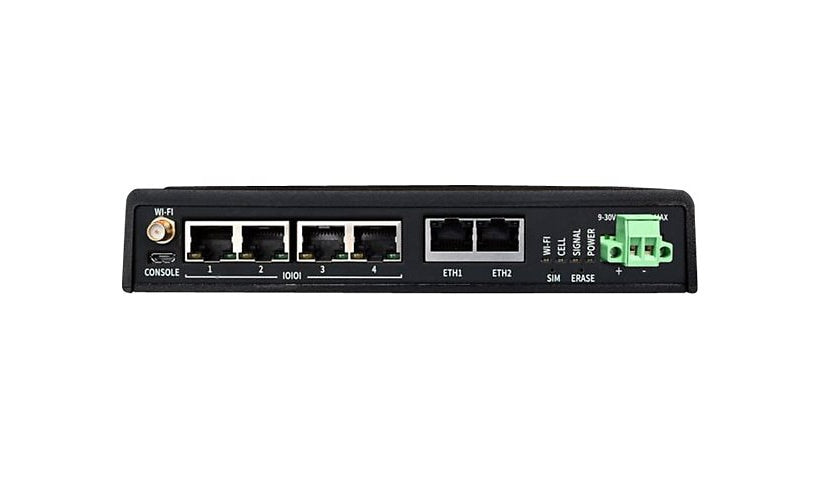 Digi Connect EZ 4i EZ04-IA00-EXT 4 Port Serial Server, Wi-Fi 5, Dual GbE