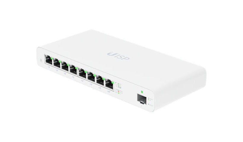 Ubiquiti UISP Router UISP-R 8x GbE PoE SFP Fanless Bluetooth Setup