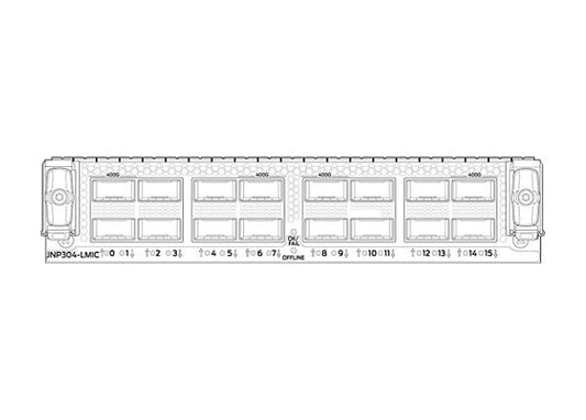 Juniper MX304-LMIC16-BASE Interface Module for MX304, 10/25/40/100/400GbE