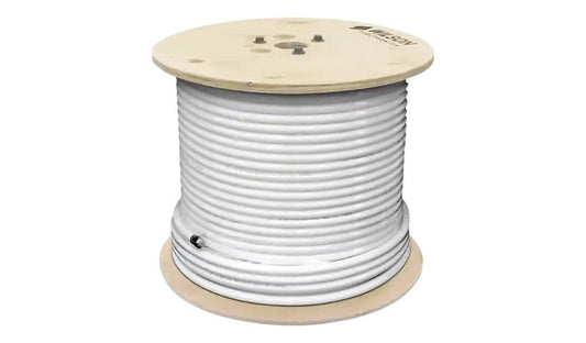 Wilson 952003 1/2 in Plenum Bulk Coaxial Cable 500 ft Low Loss CMP