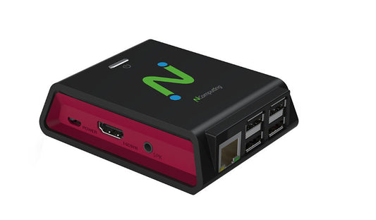 NComputing RX300 Thin Client, Broadcom BCM2837 (Cortex-A53), 1GB, Raspbian