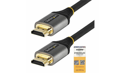 StarTech.com HDMMV5M HDMI 2.0 Cable with Ethernet 16 ft HDR10 Lifetime Warranty