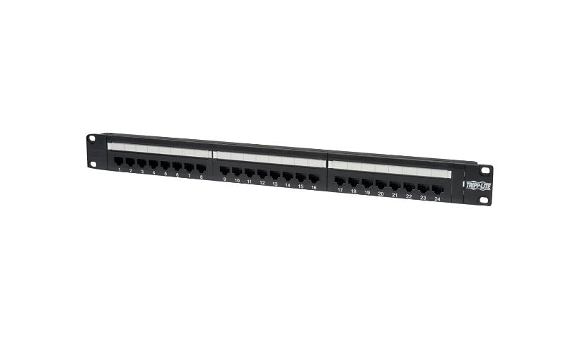 Tripp Lite N252-024 24-Port Cat6 110 Punch-Down Patch Panel Lifetime Warranty