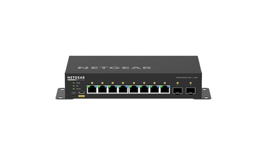 Netgear AV Line M4250 GSM4210PX 8-Port Gigabit PoE+ Switch, 2x SFP+, 220W
