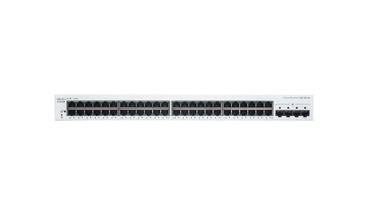 Cisco Business 220 CBS220-48T-4G 48-Port Gigabit Smart Switch, 4x SFP