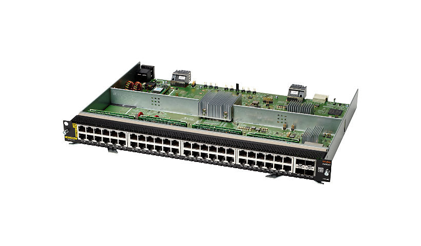 HPE Aruba 6400 R0X40C v2 Module, 48x Gigabit Class 6 PoE, 4x 50G SFP56