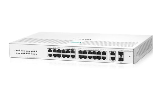 HPE Networking Instant On 1430 R8R50A 26-Port Gigabit Unmanaged Switch, 2x SFP