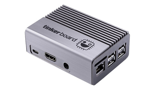 ASUS 90ME0060-M0XAY0 Fanless Aluminum Case for Tinker Board, Gun Gray