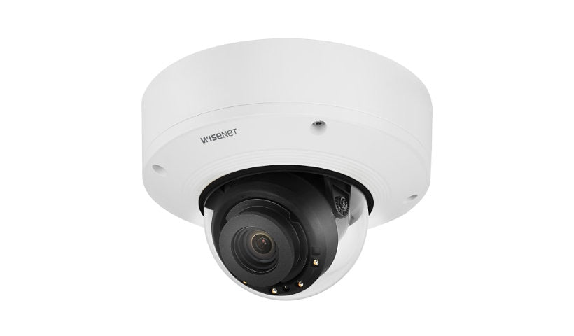 Hanwha Vision WiseNet P PNV-A9081RLP 4K LPR Vandal Dome Road AI IR 98 ft