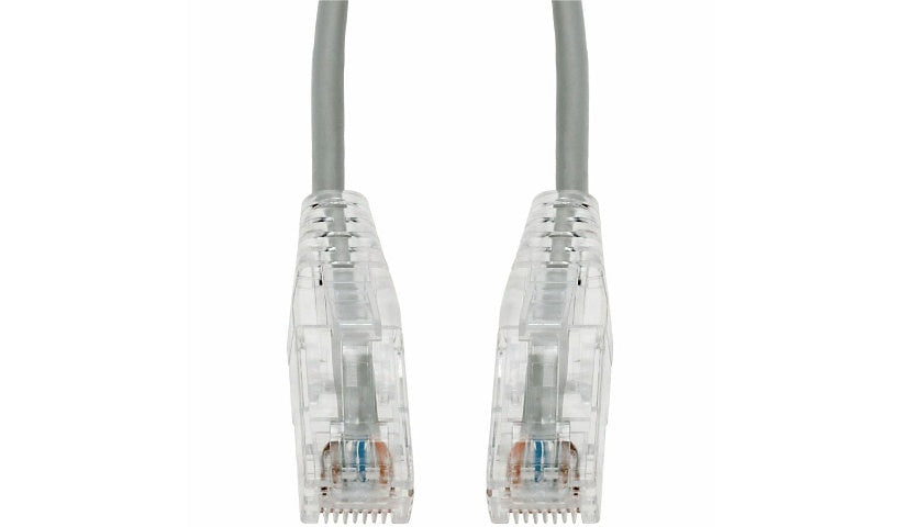 Proline PRO-7FSLCAT6A-GY Cat6a Slim Snagless UTP Ethernet Patch Cable 7 ft Gray