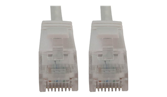 Tripp Lite N261-S06-WH Cat6a Slim Snagless UTP Ethernet Patch Cable 6 ft White