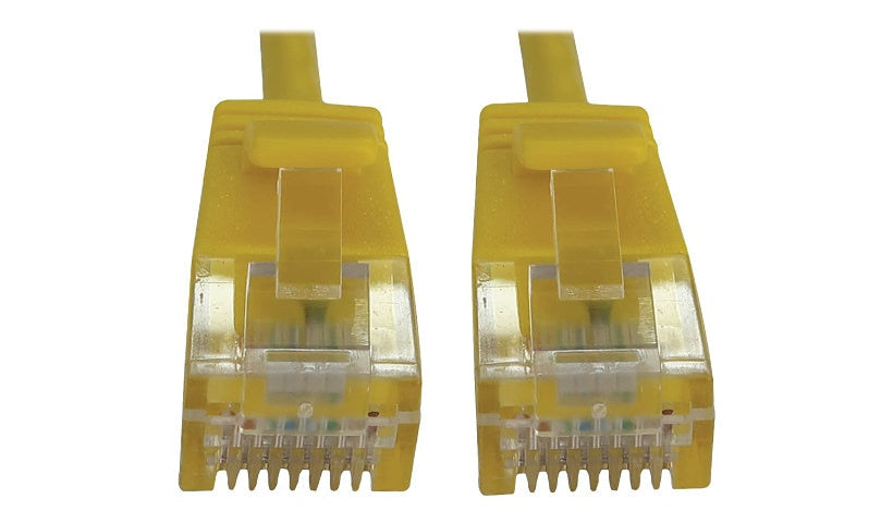Tripp Lite N261-S06-YW Cat6a Slim Snagless UTP Ethernet Patch Cable 6 ft Yellow