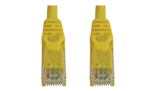 Tripp Lite N261-007-YW Cat6a Molded UTP Ethernet Patch Cable 7 ft Yellow
