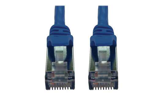 Tripp Lite N262-S05-BL Cat6a 10G Slim Shielded Snagless Patch Cable 5 ft Blue
