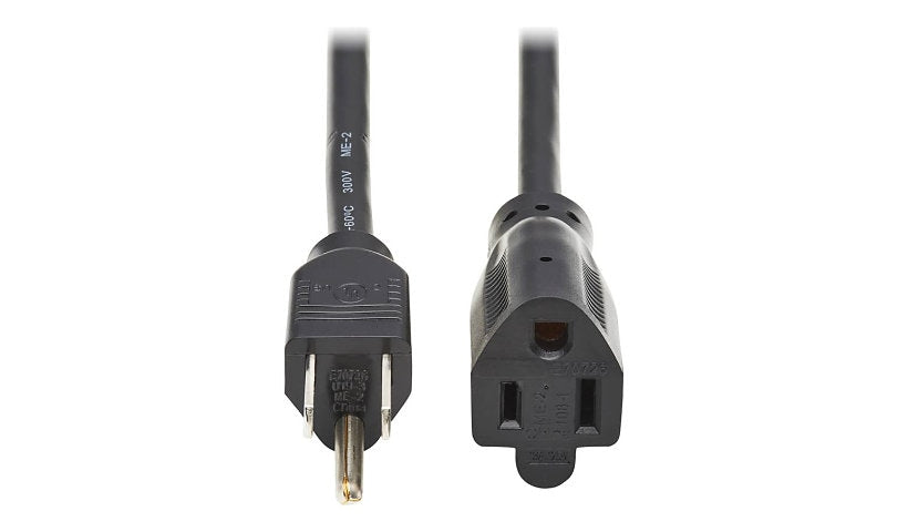 Tripp Lite P022-012-13A NEMA 5-15P to NEMA 5-15R Power Extension Cord 12 ft 13A