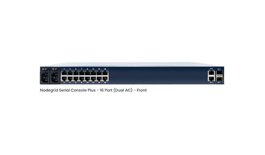 ZPE Nodegrid Serial Console Plus ZPE-NSCP-T16R-STND-DAC 16 Port, 10G SFP+