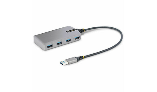 StarTech.com 4-Port USB 3.0 Hub, USB-A to 4x USB-A, 5Gbps, Bus Powered, Aux