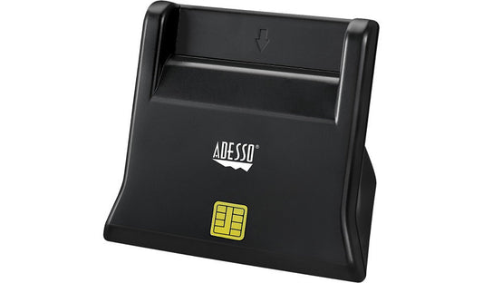 Adesso SCR-300 USB CAC Smart Card Reader Desktop TAA