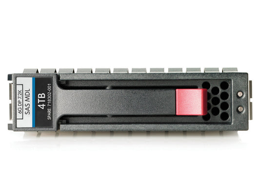 HPE 719771-001 4TB SAS 6Gbps 7.2K RPM 3.5in LFF Midline Hard Drive for MSA