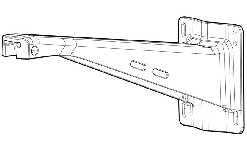 HPE Aruba Long Mount Kit v2 R9H97A Outdoor Pole/Wall AP Mount