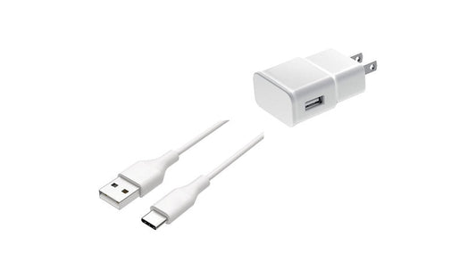4XEM Samsung USB-C 3 ft Charger Kit 5V 2A White 4XSAMKITUSBCW3 1 Year