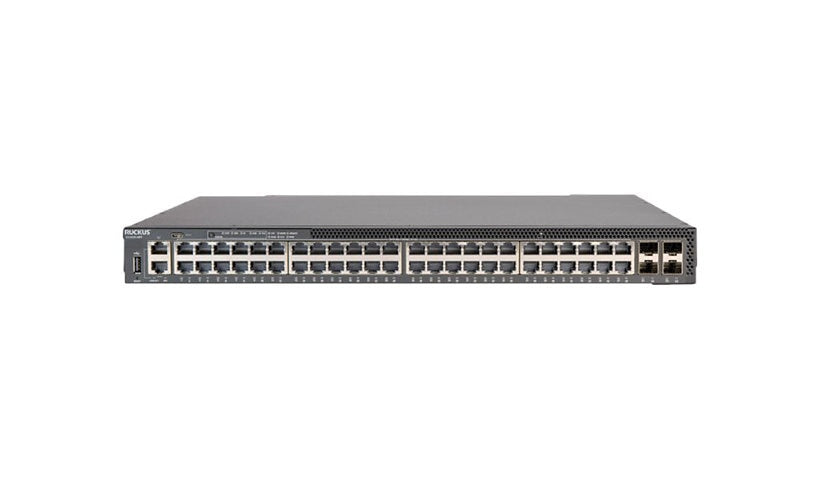 Ruckus ICX 8200 ICX8200-48PF 48-Port Gigabit PoE+ Switch, 4x 25G, 740W