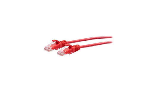 C2G C2G30163 Cat6a Slim Snagless UTP Ethernet Patch Cable 7 ft Red