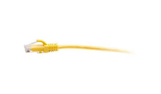 C2G C2G30171 Cat6a Slim Snagless UTP Ethernet Patch Cable 10 ft Yellow