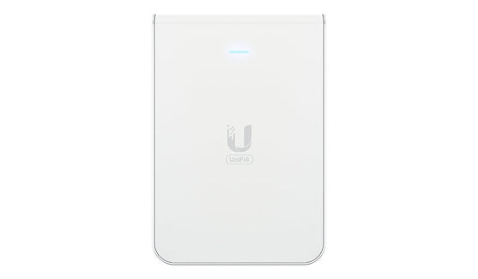 Ubiquiti UniFi U6 In-Wall U6-IW-US Wi-Fi 6 AP, Built-In PoE Switch