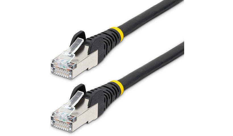 StarTech.com NLBK-3F-CAT6A-PATCH Cat6a S/FTP LSZH Snagless Patch Cable 3 ft