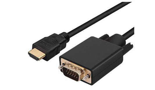 Axiom 6ft HDMI Male to VGA (HD-15) Male Active Adapter Cable, HDMIMVGAM06-AX