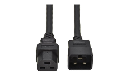 Tripp Lite P035-006 C20 to C21 Heavy-Duty Power Cord 6 ft 20A Lifetime Warranty