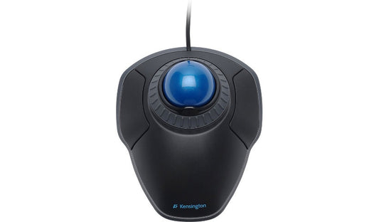 Kensington Orbit Trackball with Scroll Ring Wired Wrist Rest K72337WW