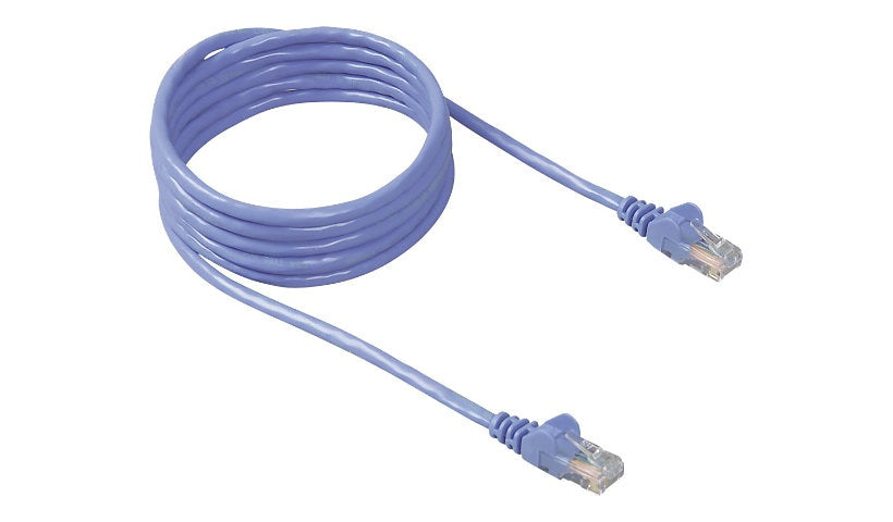 Belkin A3L791-30-BLU-S Cat5e Snagless UTP Ethernet Patch Cable 30 ft Blue
