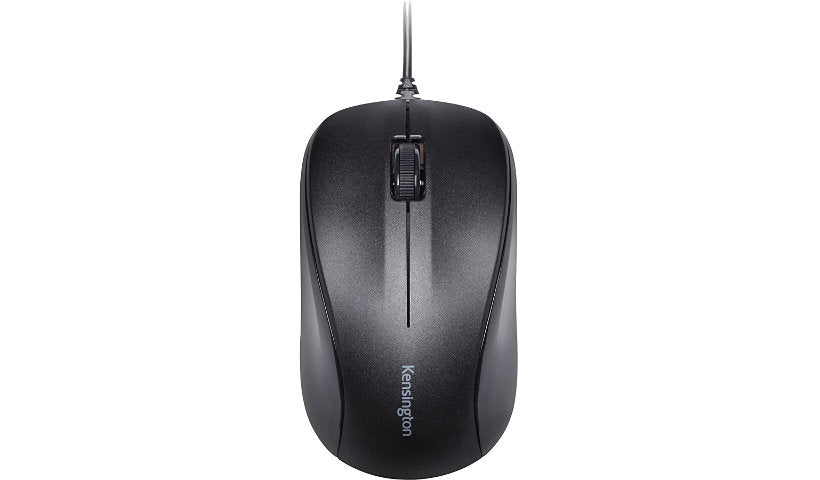 Kensington K72110WW Wired Mouse for Life USB Optical Ambidextrous