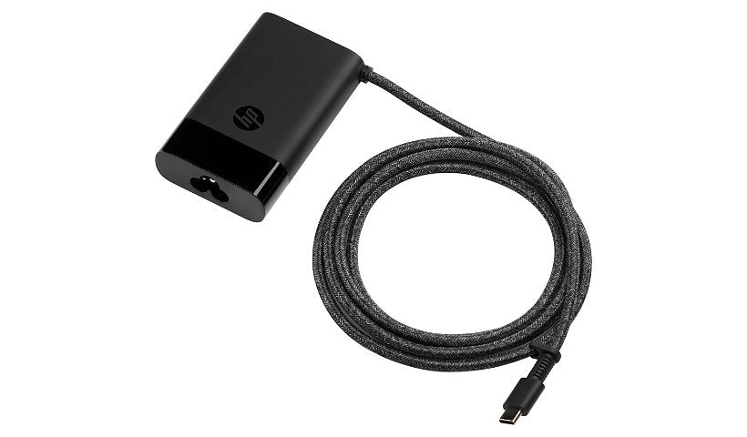 HP USB-C 65W Laptop Charger with Cable Management 671R2AA#ABA 1 Year