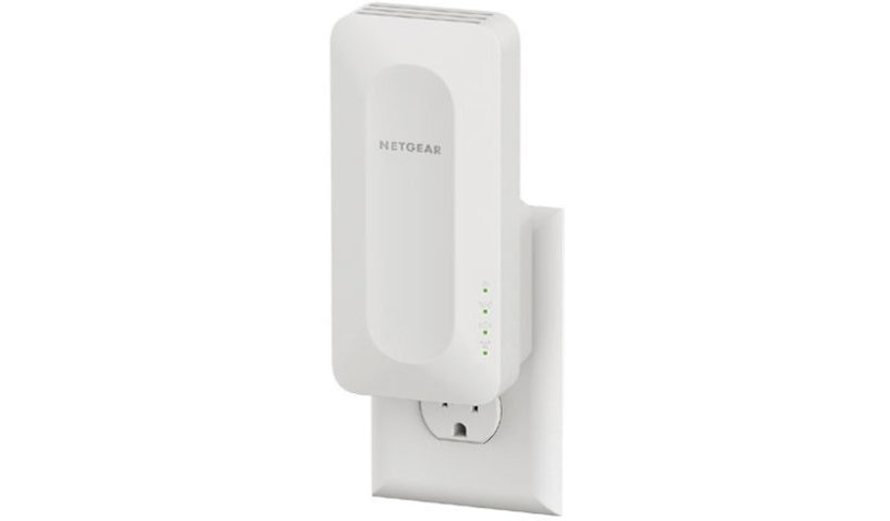 Netgear EAX12 AX1600 Wi-Fi 6 Wall Plug Mesh Extender, Gigabit Port, WPA3
