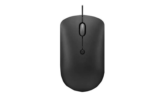 Lenovo 400 USB-C Compact Wired Mouse 2400 DPI Raven Black GY51D20875 1 Year